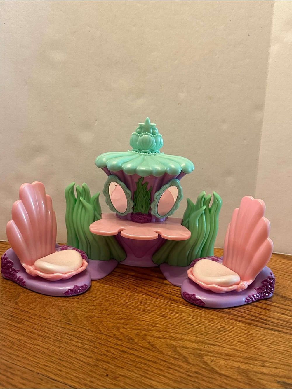 Little Mermaid Disney Make Up Table Doll Vanity Jakks